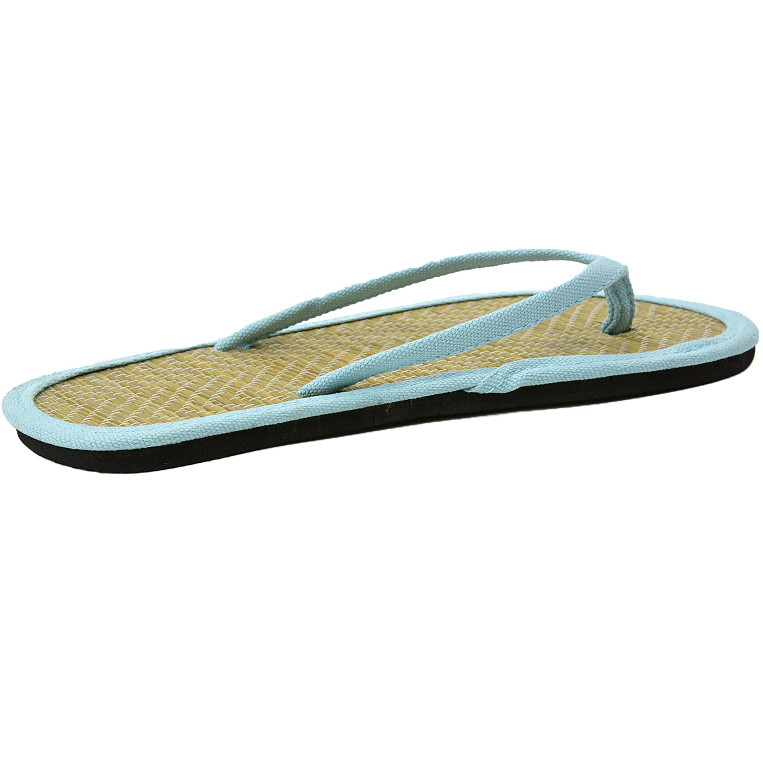 Womens Bamboo Sandal Flip Flops Light Flats Beach Summer Shoe Comfort
